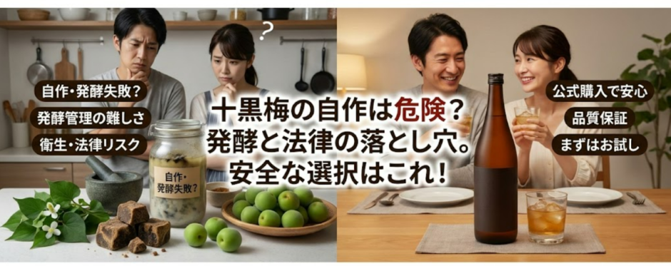 十黒梅の作り方を調べる前に知るべき自作の危険性と安全な選び方